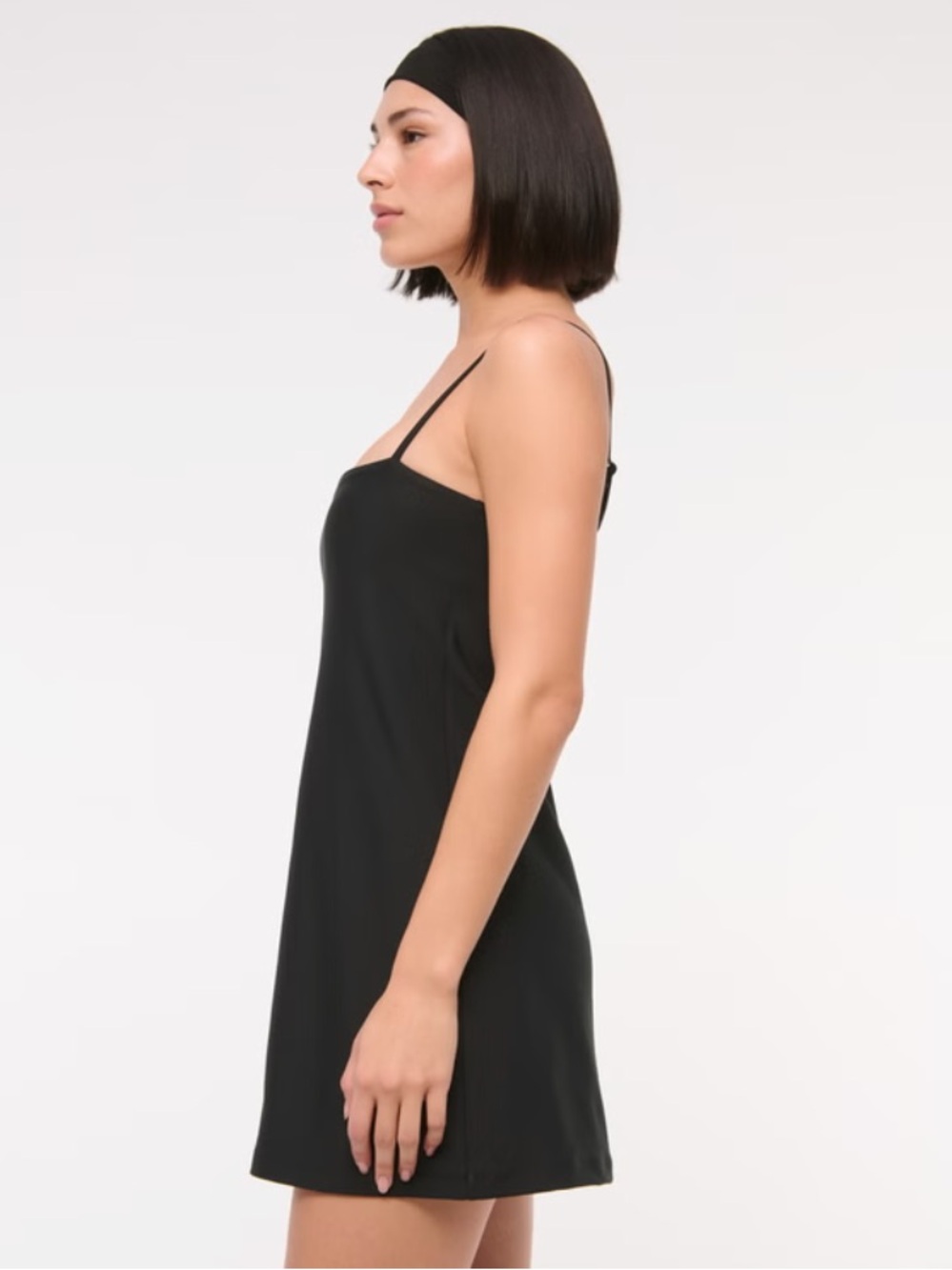 Abercrombie & Fitch YPB sculptLUX Bandeau Mini Dress - Barely Worn! - Picture 2 of 7
